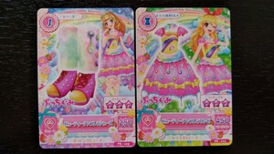 アイカツ★PZビューティーアンブレラワンピ、シューズ2枚セット★