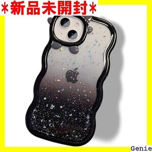 MuZiF iPhone 16 用 ケース クリア 透 イフォン16 用 カバー iPhone 16 用ブラック 274