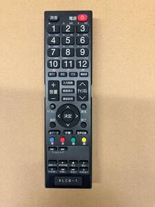 ☆新品未使用品☆テレビリモコン◇KLCB-1◇ KNチヨダ♪