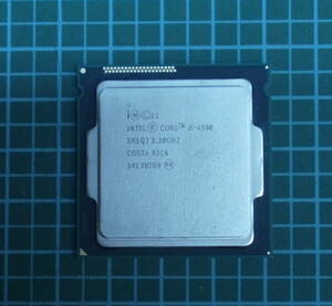 Intel / インテル Core i5 4590 3.30GHz CPU 動作OK !!