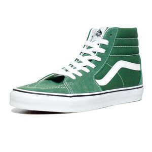 新品 VANS バンズ ヴァンズ US企画 レディース スケートハイ スケハイ SK8HI ハイカット スニーカー 緑 グリーン US5.5（23.5cm）