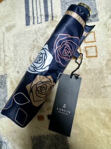 LANVIN COLLECTIONランバンコレクション　 傘 折り畳み傘　紺色