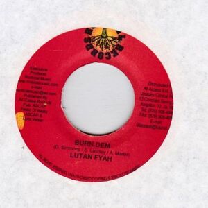 EPレコード　LUTAN FYAH / BURN DEM