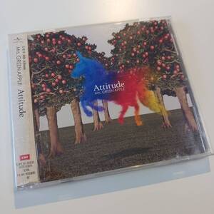 【CD】Mrs.GREEN APPLE CD「Attitude」ミセスグリーンアップル レンタル落ち 青と夏 僕のこと ロマンチシズム インフェルノ 帯あり