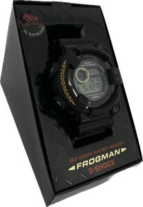 未使用品 希少 CASIO G-SHOCK FROGMAN カシオ Gショック フロッグマン 「MEN IN BLACK II」 DW-8200BM-1T 黒金 稼働品 電池交換済 箱説有