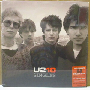 U2-U218 Singles (UK-EU Orig.2xLP+Booklet-/初回白黒写真ジャケ/廃盤 New)