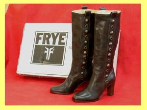 値下げ*FRYE*フライ*新品*ロングブーツ*サイドスタッド付き*