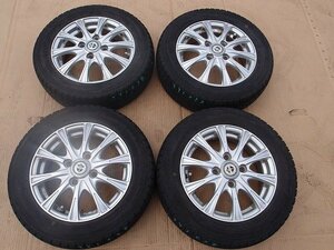 ☆ ダイハツ ムーヴ 社外 155 65R 13 アルミ＆スタッドレス 4本組 4穴 GOODYEAR　TY1038