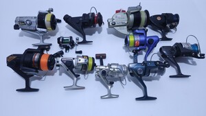 リール 釣具 まとめて 11点 Daiwa ダイワ,Coronet 7, SR-800B, SHIMANO シマノ,BioMaster, Olympic ,RYOBI 他(T-20)