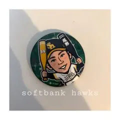 SoftBank Hawks ソフトバンクホークス 尾形 39 缶バッジ 野球