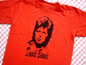 ★新品David Bowieデヴィッド・ボウイＴシャツ★ビートルズ