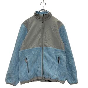 THE NORTH FACE ジップアップ フリースジャケット L キッズ 160～ ライトブルー グレー ノースフェイス 古着卸 アメリカ仕入 a603-5269