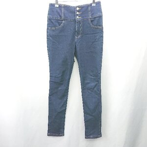 ◇ Θ dazzlin American Sweet Casual デニムパンツ サイズS ブルー系 レディース E