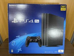 25) PlayStation4 Pro ジェット・ブラック 2TB CUH-7200C B01 PS4 プレイステーション4 【USB・HDMIケーブル社外製】