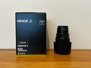 【新品/防湿庫保管】NIKON ニコン NIKKOR Z 50mm f/1.2 S 国内正規品