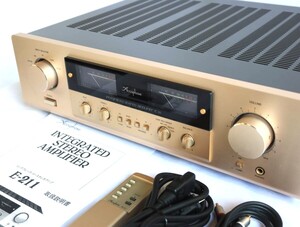 ■ E-211 Accuphase プリメインアンプ 極美品 リモコン付 アキュフェーズ