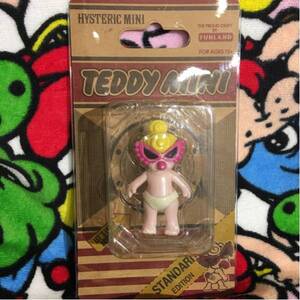 HYSTERIC MINI Figures ヒステリックミニ TEDDY MINI フィギュア 人形 ピンク 新品未開封