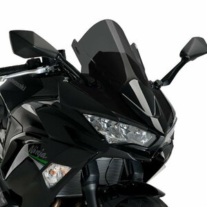 在庫あり Puig 3881F スクリーン Ninja650 (20-22) [ダークスモーク] プーチ レーシング タイプ