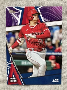 24Topps Significant Statistics #SS-7 Shohei Ohtani(大谷翔平)