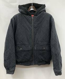 Supreme シュプリーム Quilted Denim Pilot Jacket キルティングジャケット S ダークグレー 冬