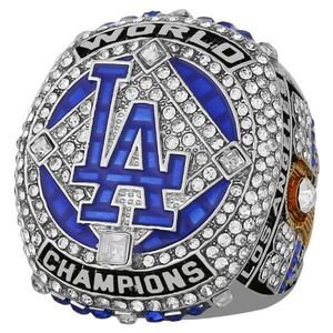 MLB 指輪 18KGPゴールド ダイヤモンドCZ ドジャース チャンピオンリング Dodgers ring replica 上質 質感 高品質☆ 高級感 大人気 格安