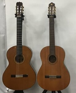 管理番号=c2995971【中古】KAZUO YAIRI YC50 & YAMAHA G-50A クラシックギター2本SET JUNK ヤイリ ヤマハ ジャンク 日本製 現状渡し