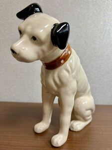 ビクター犬 置物 陶器製 昭和レトロ 高さ約22cm ニッパー