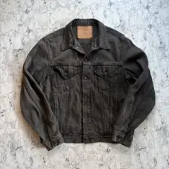 古着　80s 〜 90s levis ブラック　デニム　ジャケット　gジャン