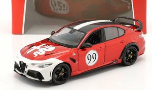 ブラーゴ　1/18　アルファロメオ・ジュリア GTAm　#99　redmet　2020