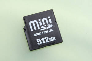 512MB miniSDカード DONKEY BOX LTD,