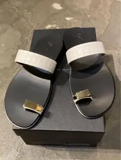 GIUSEPPE ZANOTTI ジュゼッペ ザノッティ 新品 レザーサンダル