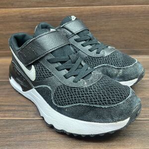 B-5 NIKE ナイキ AIR MAX エア マックス ウォーキングシューズ カジュアルシューズ メッシュシューズ ブラック キッズ 子供靴 22cm