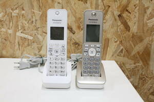 TH05149　Panasonic　KX-FKD506-N　404-W　電話機子機　通電確認済　動作未確認　現状品