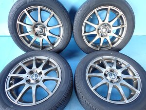 山あり A-TECH SCHNEIDEHR 6J +43　195/55R15 15インチ