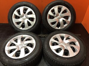 【BS BLIZZAK VRX2 185/60R15】スタッドレス【トヨタ 170系シエンタ 純正ホイール 15インチ 5.5J5HPCD100+39】23年製 バリ溝　(VTM228)