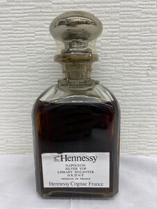 【6x酒12008F】★1円スタート★古酒・未開栓★1本★Hennessy★COGNAC★ブランデー★ナポレオン★DECANTER★BRANDY★SILVER TOP