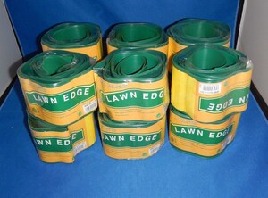 ☆LAWN EDGE☆花壇の土止め☆波板9ｃｍ×3ｍを12個まとめて☆