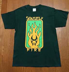 M&O製 soulfly Tシャツ L USED ／ sepultura korn deftones rage against the machine pantera melvins slipknot nine inch nails