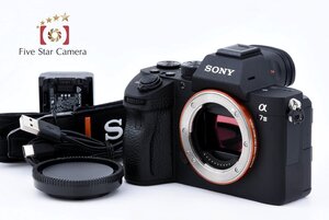 １円出品 SONY ソニー α7III ILCE-7M3 ミラーレス一眼カメラ シャッター回数僅少 【オークション開催中】