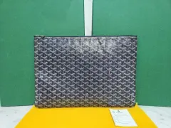 【雷市場（ポンジャン）商品韓国直送】 Goyard(ゴヤール) セナ クラッチ ネイビー GM