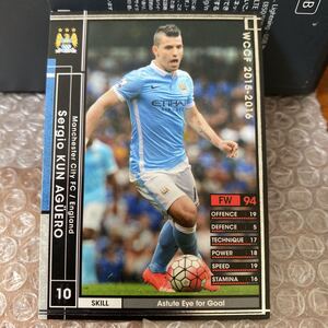 ◆WCCF 2015-2016 セルヒオ・アグエロ Sergio KUN AGUERO Manchester City 064◆