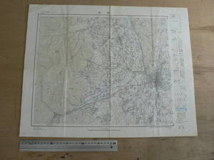 s 古地図 松本 5万分1 国土地理院 明治43年測量 昭和37年発行 長野県 郷土資料