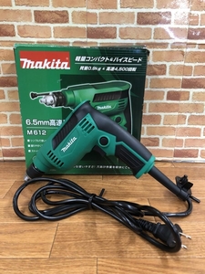 003☆おすすめ商品☆マキタ makita 6.5mm高速ドリル M612 チャックに錆びがあるが全体的に綺麗