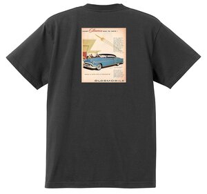 アドバタイジング オールズモビル 黒 650 Ｔシャツ 1953 ゴールデン ロケット 88 98 スーパー ホリデー スターファイア ホットロッド