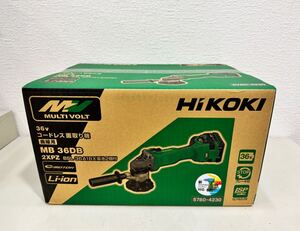 新品未開封品 HiKOKI ハイコーキ 日立 コードレス 面取り機 曲線用 MB36DB 2XPZ 36V対応 BSL36A18X 電池2個セット フルセット