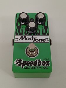 [7B-611-007-1] Mod Tone Speed box MT-DS ディストーション 楽器周辺 本体のみ 動作未確認 ジャンク