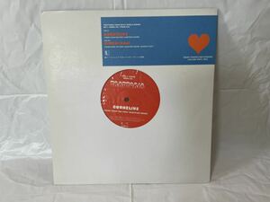 ★Y075★ LP レコード カジヒデキ Trattoria Cornelius ハート型レコード 見本盤 7インチ盤