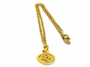 1円 Vivienne Westwood ヴィヴィアンウエストウッド タイニーオーブ ネックレス アクセサリー レディース ゴールド系 BK0305