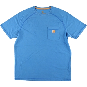 古着 カーハート Carhartt RELAXED FIT 半袖 ワンポイントロゴポケットTシャツ メンズL相当 /eaa432174