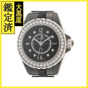 CHANEL　シャネル　J12　H2571　セラミック/ステンレス　CE/SS　ブラック　レディース　クオーツ【432】2146000409790